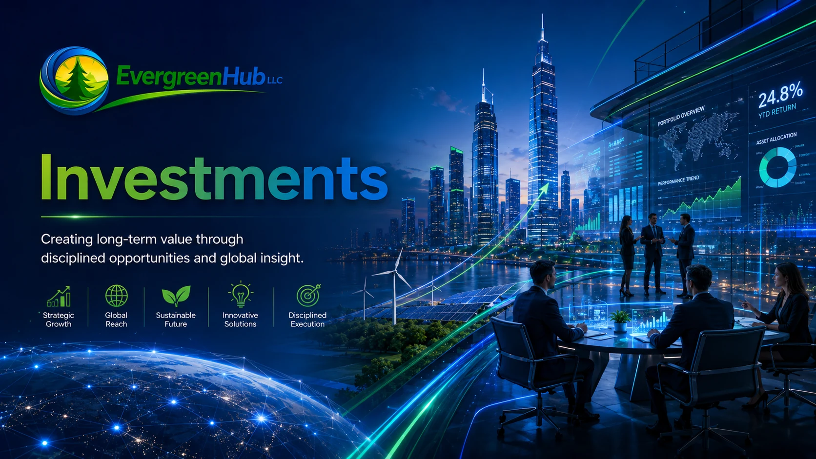 Disciplined opportunities designed for sustainable long-term value.
